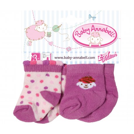 Skarpetki dla lalki Baby Annabell