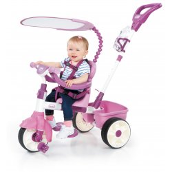 Little Tikes Sterowany Rączką Rowerek trójkołowy 4w1 z Daszkiem