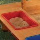 KidKraft Drewniana piaskownica z baldachimem i pojemnikami