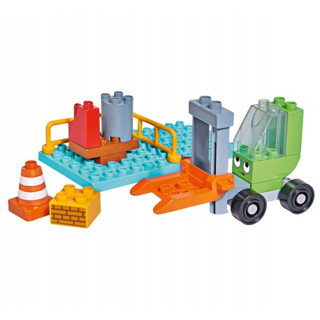 KLocki Bob Budowniczy zestaw Wózek Widłowy16 elem