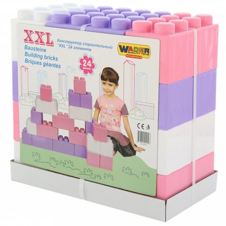 Wader Zestaw Klocków XXL 24 Elementy