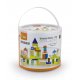 Drewniane klocki Viga Toys Miasto 75 elementów
