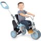 Little Tikes trójkołowy Rowerek 5 w 1 składany Błękitny ciche koła do 5 roku życia