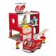 Drewniana Remiza strażacka z akcesoriami Viga Toys