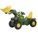 Traktor na pedały rollyFarmTrac John Deere z łyżką i przyczepką