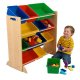 Drewniany Regał z 12 Pojemnikami Na Zabawki Kidkraft