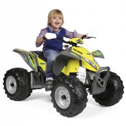 Peg Perego Quad Na Akumulator 12V Polaris Outlaw Citrus