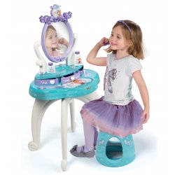 Smoby Toaletka Disney Princess 2 w 1 bezpieczne lustro Księżniczki taborecik