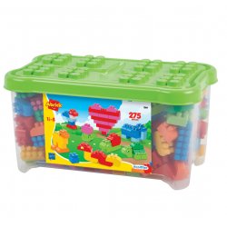 Ecoiffier Klocki Abrick 275 elementów w pojemniku