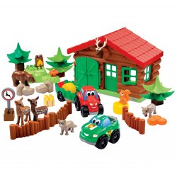 Ecoiffier Abrick Domek Chatka leśnika