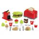 Zestaw kuchenny AGD toster Gofrownica ekspres Ecoiffier