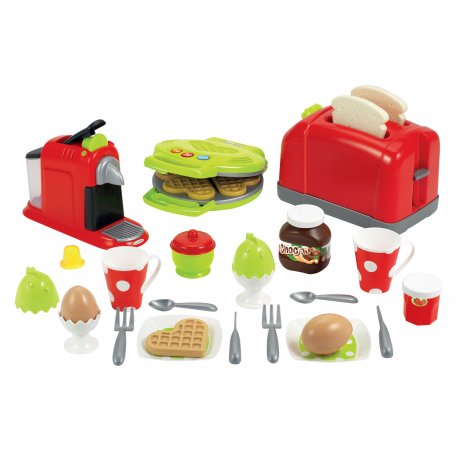 Zestaw kuchenny AGD toster Gofrownica ekspres Ecoiffier