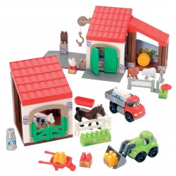 Ecoiffier Abrick Farma ze zwierzętami