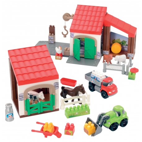 Ecoiffier Abrick Farma ze zwierzętami