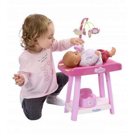 Opiekunka 3 w 1 przewijak Krzesełko Do Karmienia wanienka Ecoiffier