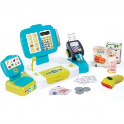 Elektroniczna Kasa Sklepowa z Kalkulatorem 27 Akc. Dla Dzieci Smoby