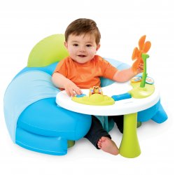 Smoby Cotoons Siedzisko Interaktywne światło dźwięk stoliczek niebieski