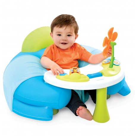 Smoby Cotoons Siedzisko Interaktywne światło dźwięk stoliczek niebieski