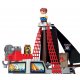 Smoby - Ecoiffier Abrick Klocki Zestaw Statek Piracki z figurkami piratów 29 el.