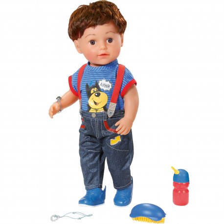 Lalka Braciszek interaktywna Baby born 43 cm chłopiec