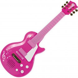 Simba Różowa Gitara Rockowa