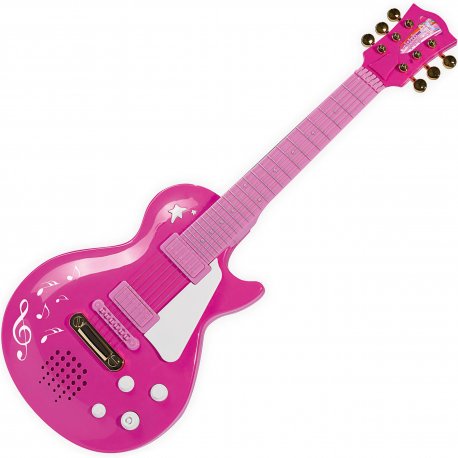 Simba Różowa Gitara Rockowa