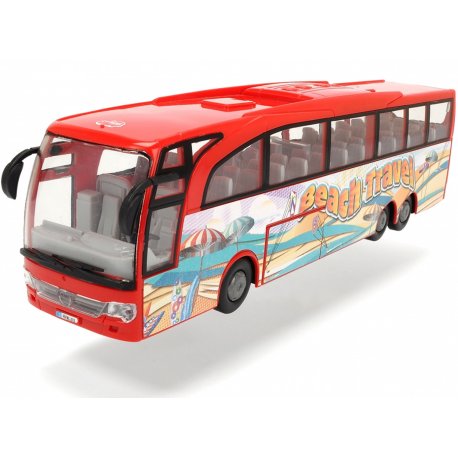 DICKIE Autobus turystyczny Beach Travel Bus Czerwony