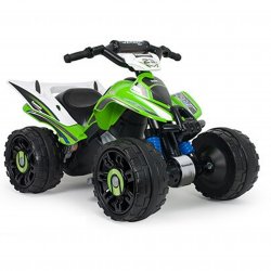 INJUSA Quad Kawasaki AVT 12V Ciche koła