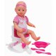  Simba Lalka New Born Baby funkcyjna z akcesoriami pije siusia interaktywny nocnik