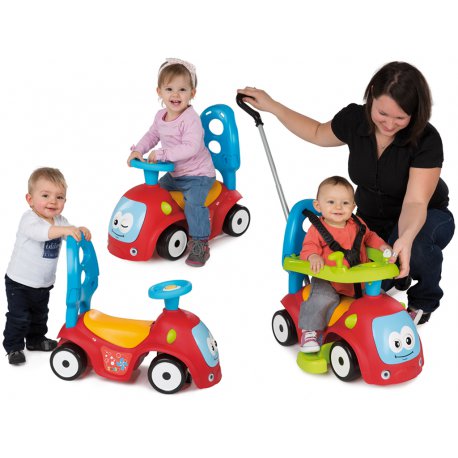 Smoby Jeździk Bujak Maestro Balade 4 w 1 czerwony Kierownica Dźwiękowa