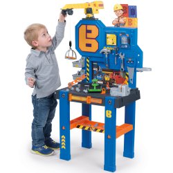 Warsztat Bab Budowniczy Bricolo Center z dźwigiem dla dzieci