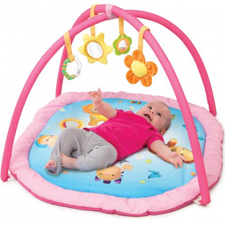 SMOBY Duża Interaktywna MATA Edukacyjna RÓŻOWA KOJEC