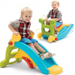 Fisher Price Zjeżdżalnia i Bujak 2w1 Slide to Rocker