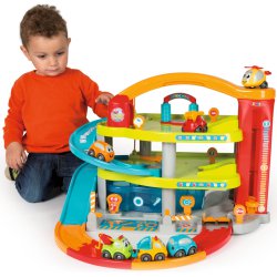 SMOBY Vroom Planet Wielki Garaż Myjnia Stacja Benzynowa Autko