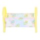 Wader Duże Łóżeczko dla lalek 43cm Żółte