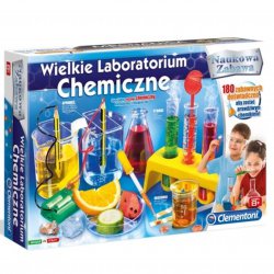 CLEMENTONI WIELKIE LABORATORIUM CHEMICZNE 180 DOŚWIADCZEŃ