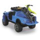 Zestaw trzech pojazdów Dickie Samochód terenowy, Quad terenowy, Motor