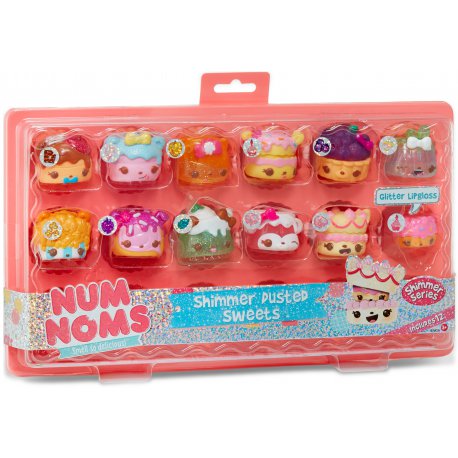 Num Noms Tacka z Babeczkami seria 6 Brokatowe Desery