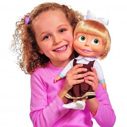 Simba Miękka Lalka Śpiewająca Masza i Niedźwiedź