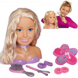 Głowa do stylizacji Simba z lokówką