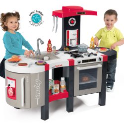 Elektroniczna Kuchnia Dla Dzieci 44 Akcesoria Smoby Tefal Bubble Deluxe