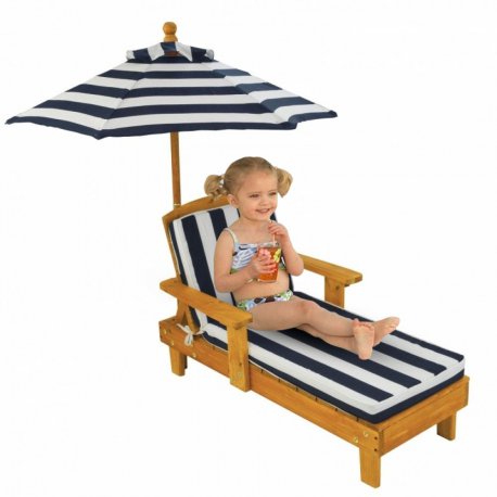 KidKraft Ogrodowy Leżak z parasolem