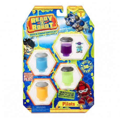 Ready2Robot Piloci w żelu slimie Style 1