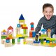 Drewniane klocki Viga Toys Miasto 75 elementów