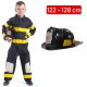 Strój Strażak Kostium Strażaka Mundur Kask Straż Pożarna dloa dziecka 110-116cm