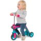Smoby 2 w 1 Hulajnoga z funkcją jeździka w kolorze różowym
