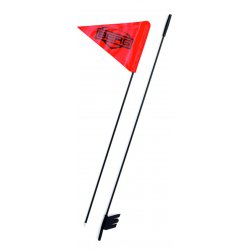 BERG Czerwona flaga na maszcie - Buddy