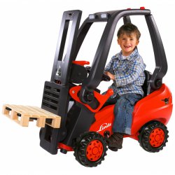 BIG Wózek Widłowy Linde Forklift