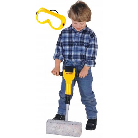 Klein Młot pneumatyczny Bosch + Gogle Okulary Ochronne