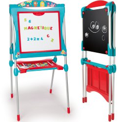 Smoby Tablica Dwustronna Magnetyczna Kreda Ultimate Składana 59 akc Półka